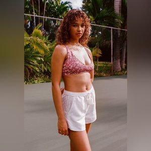 Andie Swim The Graciosa Short - Linen - Coconut, NWT, size medium